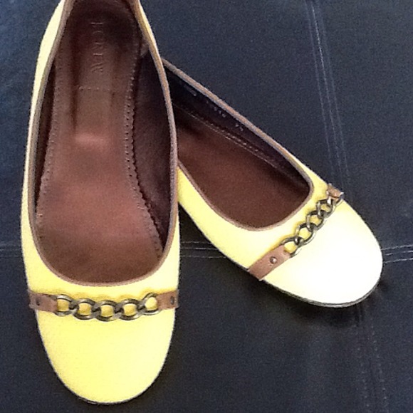 🚫SOLD IN BUNDLE🚫Jcrew Footwear Gorgeous Yellow - Picture 2 of 4