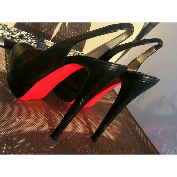RESERVED AUTHENTIC: Bianca Sling Louboutins