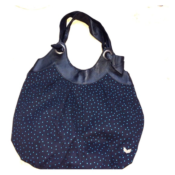 Small poka dot purse