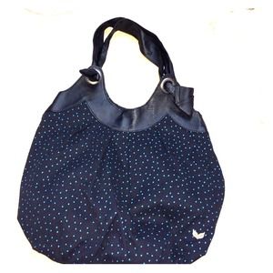 Small poka dot purse