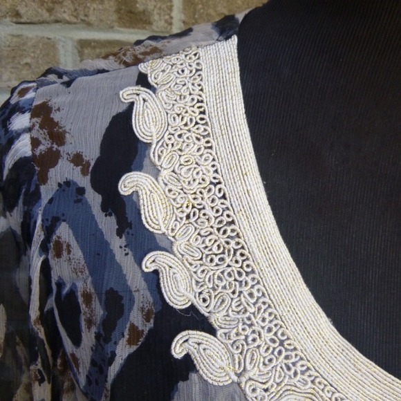 Chic Silk Thread top - Picture 3 of 4