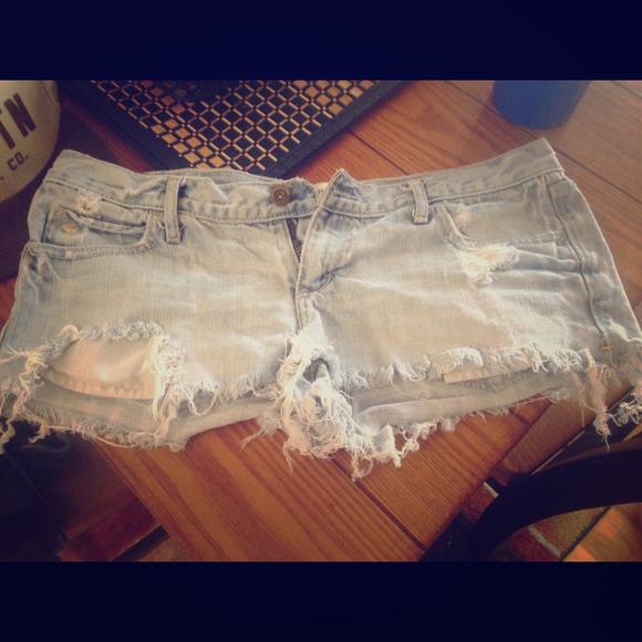A&F jean shorts
