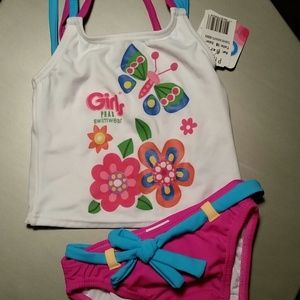 Phax Girls .. cute tankini 18 mo