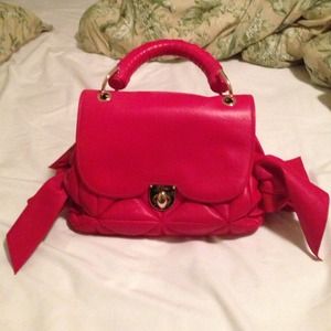 ZSpoke by Zac Posen Red Bow bag