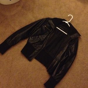 Leather jacket
