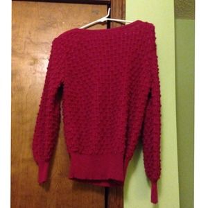 Dark pink sweater