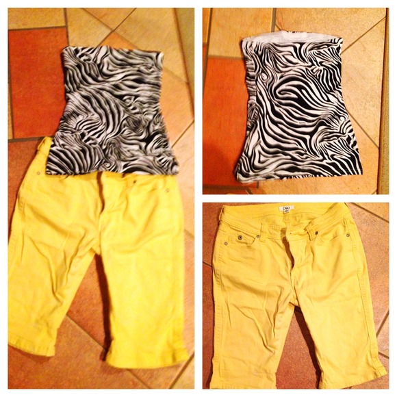 Denim Summertime Capri