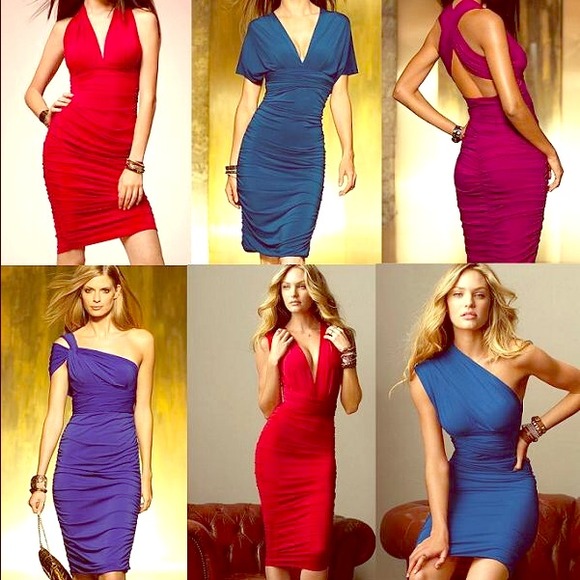 Black Victoria Secret 6 in 1 convertible dress