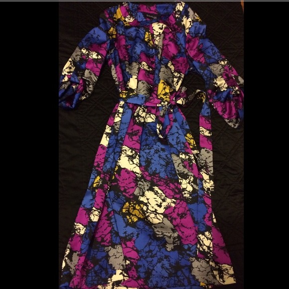Evan Picone Dresses & Skirts - 💜💙Evan-Picone Multi-Color Dress💜💛
