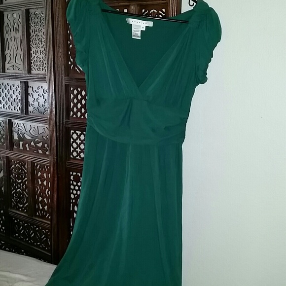 Green beautiful dress!