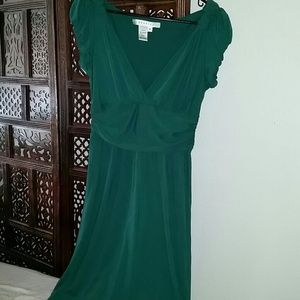 Green beautiful dress!