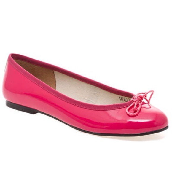 French Sole FSNY Pink Patent Ballet Flat