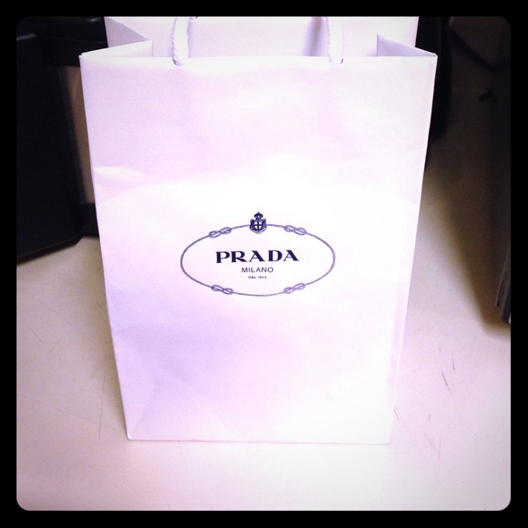Prada Milano Paper Bag