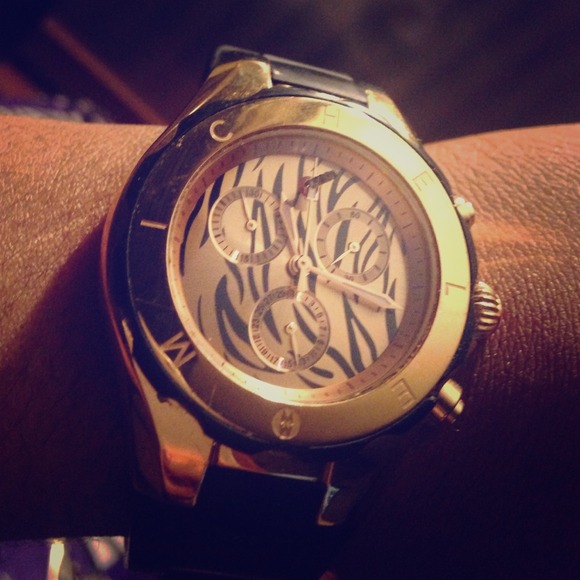 Authentic Gold Michele Watch