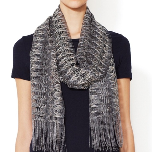 Missoni Lightweight  Knit Scarf - Picture 2 of 3