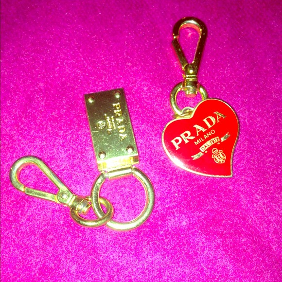 Prada key chains