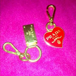 Prada key chains