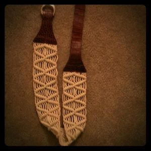 Michael Kors woven  belt