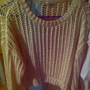 Cream sweater