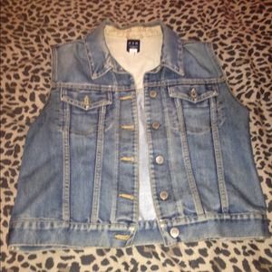 Denim vest
