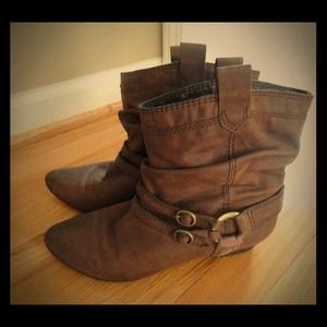 Aldo Hortein Leather Ankle Boots