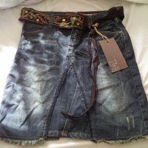{REDUCED}Denim skirt
