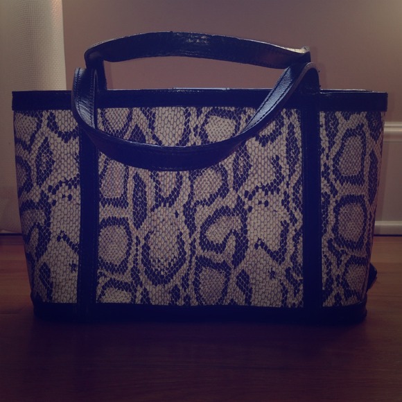 Snake Skin Patterned  Purse
