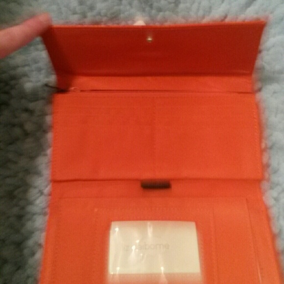 Liz Claiborne Wallet Orange - Picture 2 of 4