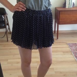 Polka dot skort