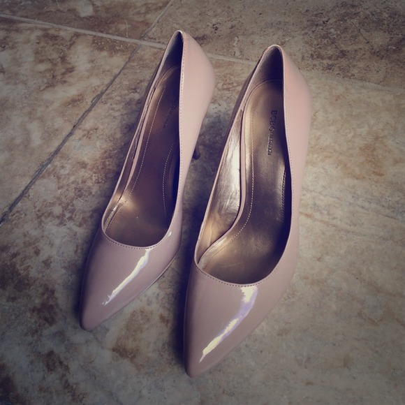 BCBG Nude pumps - worn twice