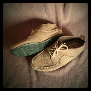 Vintage hush puppies moccasins oxford booties
