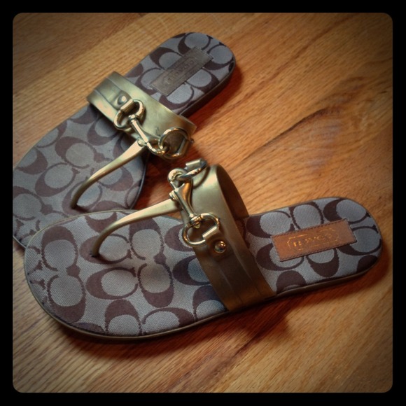 Coach sandals