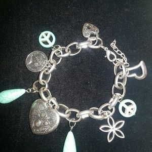 Turquoise Charm Bracelet