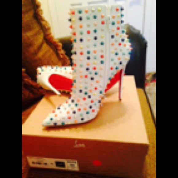 christian louboutin shoes 100authentic loubitain size 42 box and