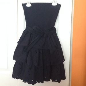 Hollister navy dress