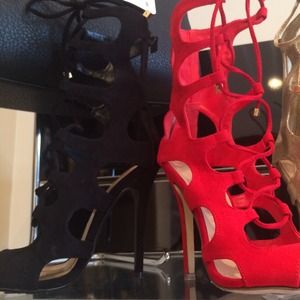 Black Gladiator Sandal.