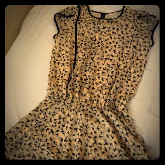 Esley chiffon summer dress with print patterns