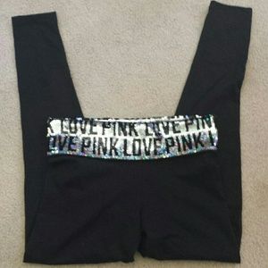 *SOLD *Victoria Secret PINK yoga leggings small