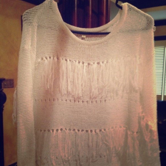 Gianni bini open knit sweater