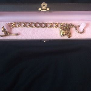 Juicy couture gold bracelet