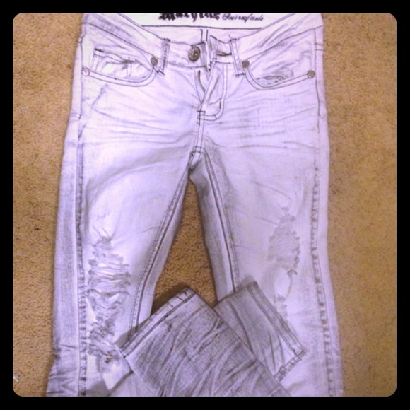 Machine destroyed skinnies