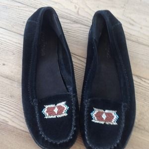 Minnetonka suede shoes