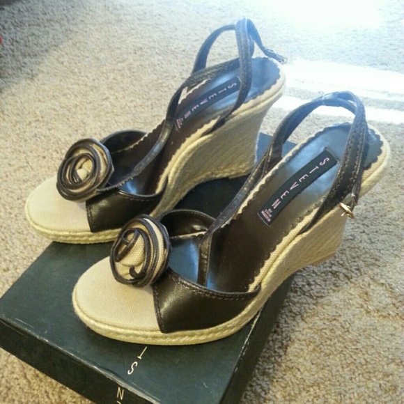 Espadrille ankle strap wedge -Piaa