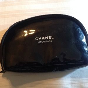 Chanel makeup bag