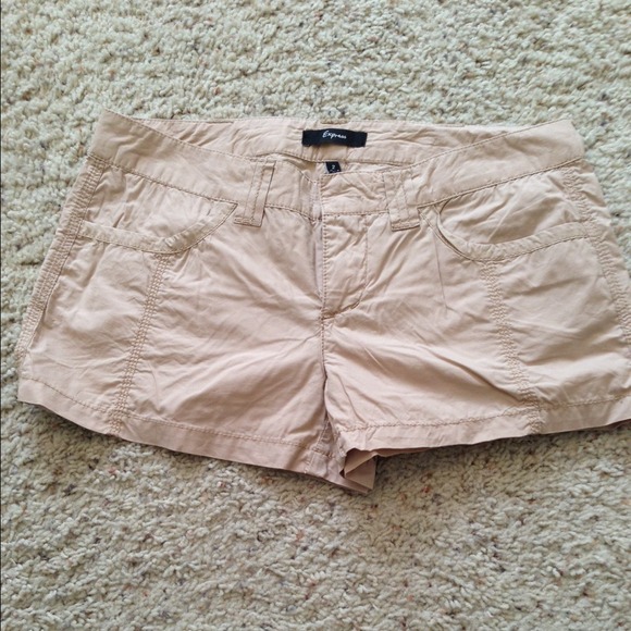Express Khaki Cargo Shorts. Size 2.