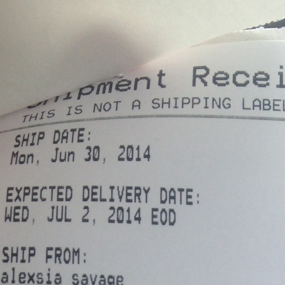Proof of shipment 😉