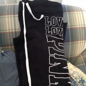 Victoria's Secret pink sweatpants