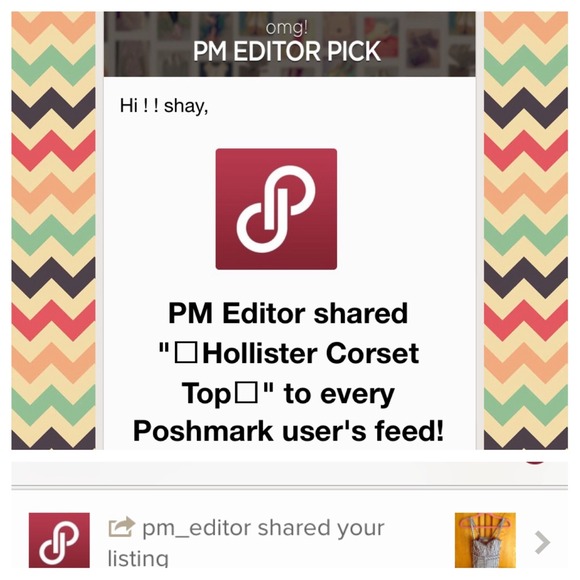 💥PM Editor Pick💥 Hollister Corset Top - Picture 4 of 4