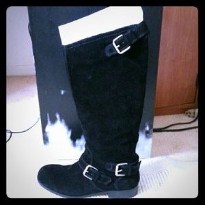 Dolce vita black suede boots