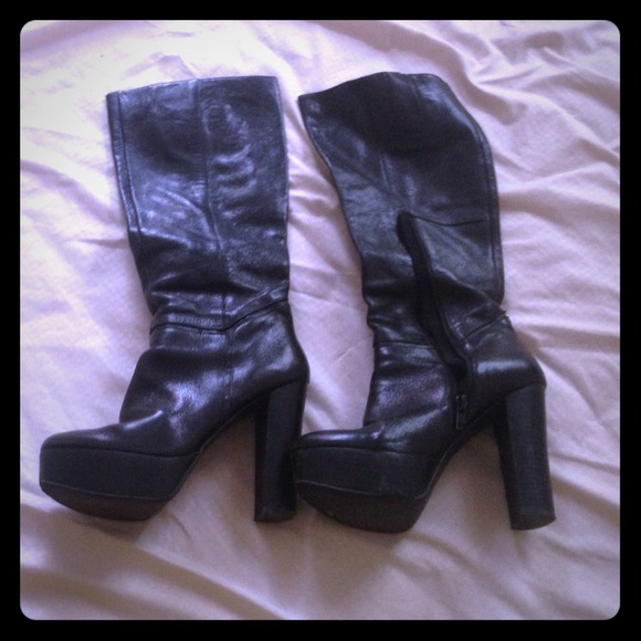 Black boots from Nine West